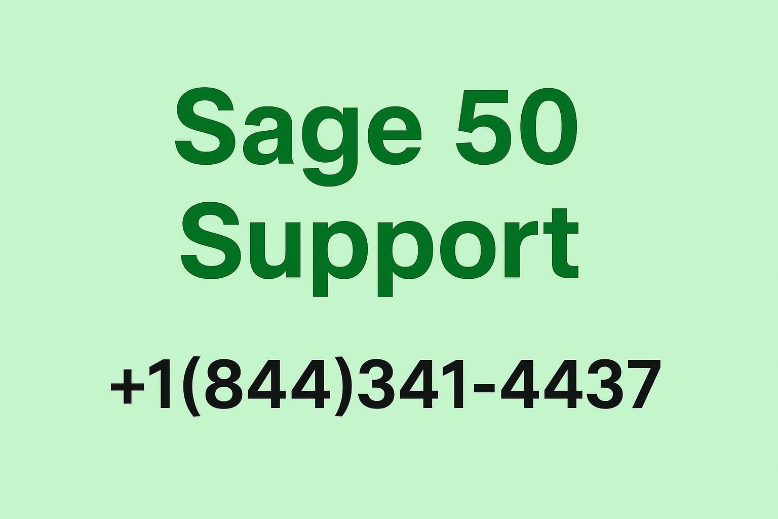 sage 50 support